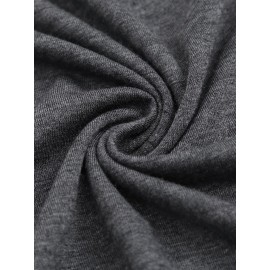 Women'S Funny Coffee Lover Letter Print Long Sleeve T-Shirt - 