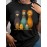 Women's Casual Short Sleeve T-Shirt with Cartoon Chicken Print - Vibrant Animal Graphic Round Neck Tee, Medium Stretch Machine Washable Fabric for Spring Summer Fall, Ladies T Shirts, Everyday Outfit, Quirky Fashion, Breathable Material, Print Top, Funloving Style