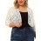 Plus Size Kimono Women Cardigan - Sheer Floral Pattern, 3/4 Sleeve, Open Front Shawl, Casual Spring/Summer Wear, Black, Elegant Event Wear, Short Length, Slight Stretch Fabric, No Lining